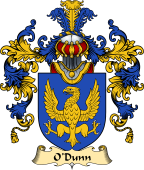 Irish Family Coat of Arms (v.25a) O'Doinn, Dunn, Doyne