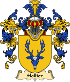 English Family Coat of Arms (v.25) Hollier