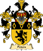 English Family Coat of Arms (v.25) Peters