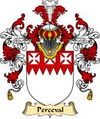Irish Family Coat of Arms (v.25a) Perceval