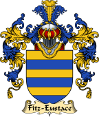 Irish Family Coat of Arms (v.25a) Fitz-Eustace