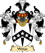 English Family Coat of Arms (v.25) Wedge