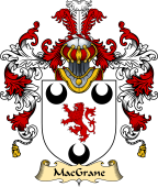 Irish Family Coat of Arms (v.25a) MacGrane or MacGrann