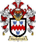 Irish Family Coat of Arms (v.25a) MacCormick