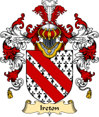 English Family Coat of Arms (v.25) Ireton