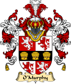 Irish Family Coat of Arms (v.25a) O'Murphy