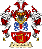 Irish Family Coat of Arms (v.25a) O'Mulvihill