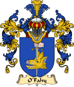 Irish Family Coat of Arms (v.25a) O'Fahy
