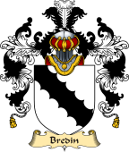 Irish Family Coat of Arms (v.25a) Bradden or Bredin