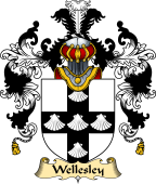 Irish Family Coat of Arms (v.25a) Wellesley