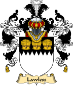 Irish Family Coat of Arms (v.25a) Lawless