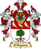 Irish Family Coat of Arms (v.25a) O'Hegarty