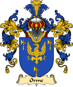 Irish Family Coat of Arms (v.25a) Orme