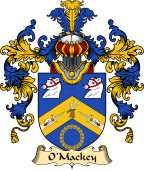 Irish Family Coat of Arms (v.25a) O'Mackey