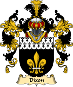 Irish Family Coat of Arms (v.25a) Dixon