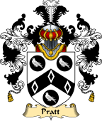 Irish Family Coat of Arms (v.25a) Pratt