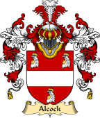 Irish Family Coat of Arms (v.25a) Alcock