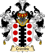 Irish Family Coat of Arms (v.25a) Crombie or Cromie
