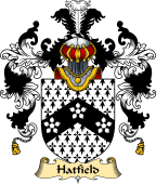 Irish Family Coat of Arms (v.25a) Hatfield