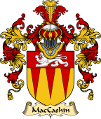Irish Family Coat of Arms (v.25a) MacCashin