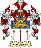 Irish Family Coat of Arms (v.25a) MacLysacht