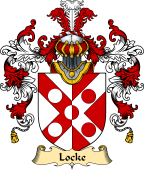 Irish Family Coat of Arms (v.25a) Locke