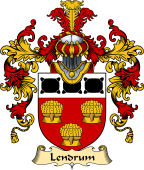Irish Family Coat of Arms (v.25a) Lendrum