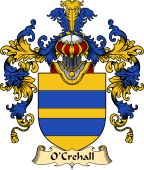 Irish Family Coat of Arms (v.25a) O'Crehall