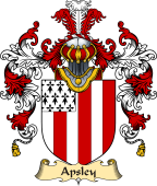 Irish Family Coat of Arms (v.25a) Apsley