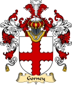 English Family Coat of Arms (v.25) Gorney
