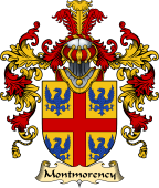 Irish Family Coat of Arms (v.25a) Montmorency