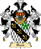 Irish Family Coat of Arms (v.25a) Bland