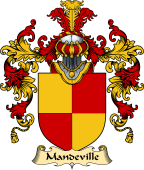 English Family Coat of Arms (v.25) Mandeville