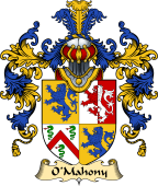 Irish Family Coat of Arms (v.25a) O'Mahony