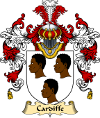 Irish Family Coat of Arms (v.25a) Cardiffe