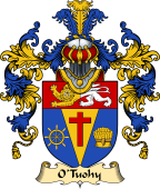 Irish Family Coat of Arms (v.25a) O'Tuohy