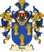 English Family Coat of Arms (v.25) Vane or Fane