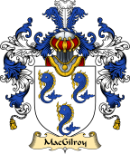 Irish Family Coat of Arms (v.25a) MacGilroy or MacElroy