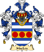 Irish Family Coat of Arms (v.25a) MacLea or Lee