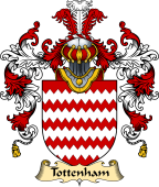 Irish Family Coat of Arms (v.25a) Tottenham