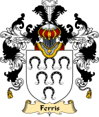 Irish Family Coat of Arms (v.25a) Ferris