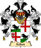 Irish Family Coat of Arms (v.25a) Kellett