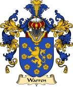 Welsh Family Coat of Arms (v.25) Warren (of Tre-wern, Nevern, Pembrokeshire)