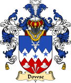 Irish Family Coat of Arms (v.25a) Dowse or Douse